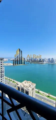 Direct Al Qasba Canal View 2 Master Bedrooms + Free Pool, Gym & Parking