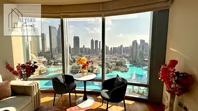 Full Fountain View | Iconic Burj Khalifa Living | Fully Furnished