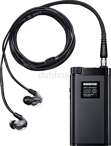 Shure KSE 1500 electrostatic earphones with accessories