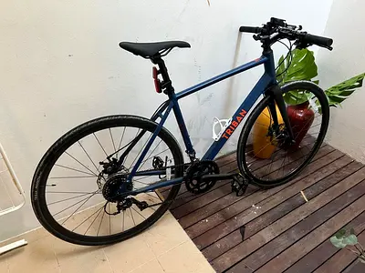 Decathlon Triban Rc 120 Flat Bar Road Bike