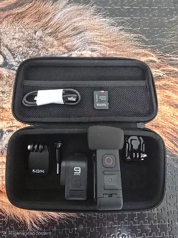 GoPro HERO9 Accessories Kit with Case, MicroSD and Mounts