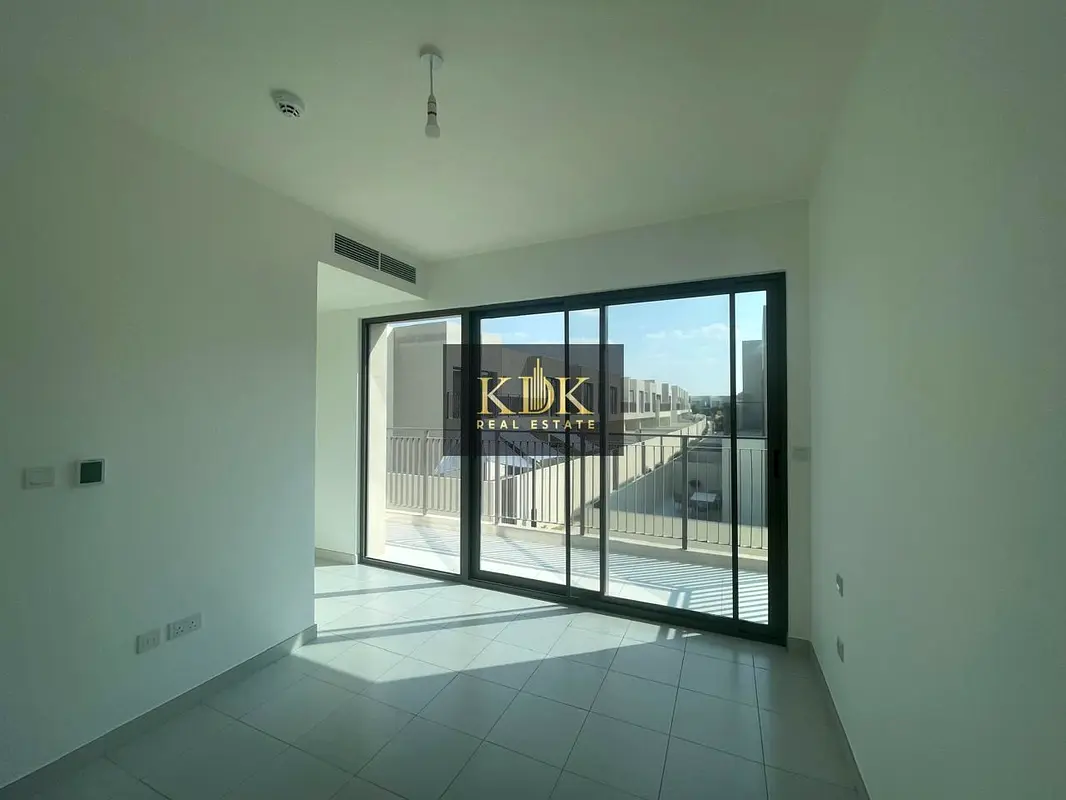 4BR Villa | Expo Golf Villas 1 | Garden Access | Unfurnished