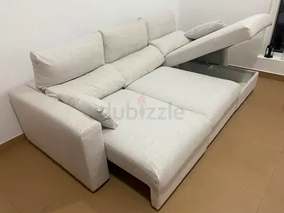 Excellent condition IKEA eskelstuna l sahpe sofa bed