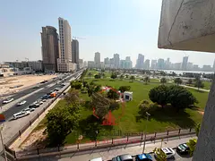 Spacious 2BR in Al Majaz 2 with park view.