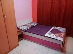 Fully Furnished Room with Separate Bathroom – Near Karama Metro Station – For Single Bachelor / Lady