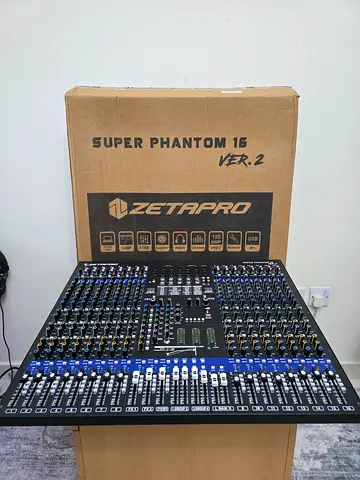 Zetapro Super Phantom 16 Channel Mixer - Good Condition