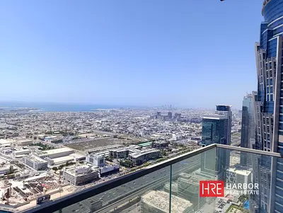 Furnished | Burj Khalifa & Sea Views | High Floor
