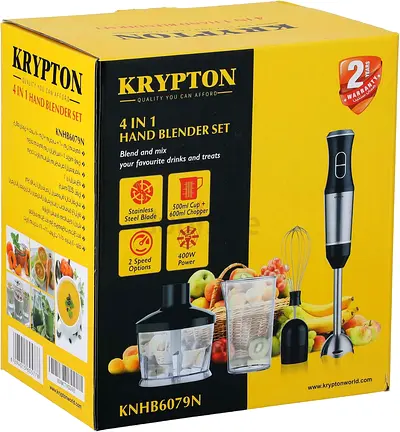 Krypton 400W Powerful Hand Blender + GIFT: Vacuum Sealer