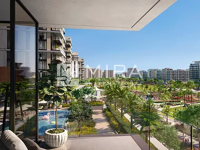 Spacious 1BR | High Floor | Park & Community View