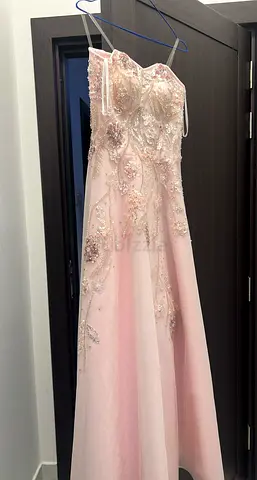 Elegant pink dress