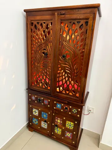 Solid Wood mandir / Temple