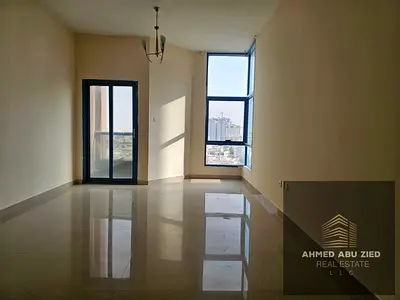 For annual rent | Studio with balcony and parking in Al Nuaimiya Tower C – Ajman. A very prime loca