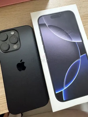 iPhone 16 Pro 256GB Black Titanium 5G With FaceTime - USA Version (e-SIM only)