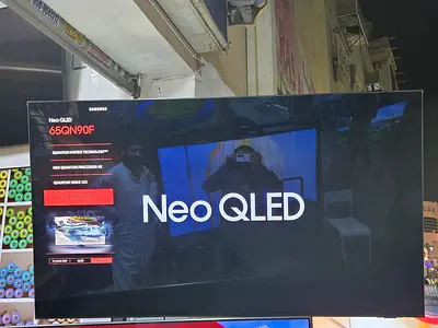 Samsung 65 Inch Neo QLED TV, QN90F, 4K, Mini LED, NQ4 AI Gen3 Processor, 4K AI Upscaling Pro, Glare