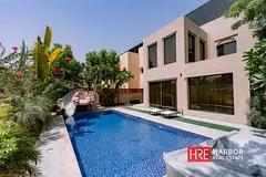 Fully Furnished | Customized Swimming Pool | Partial Sea View
