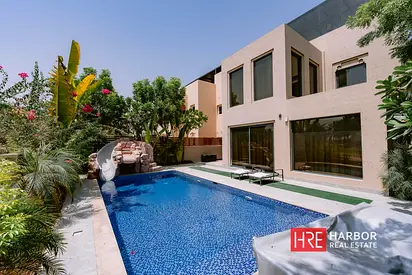 Fully Furnished | Customized Swimming Pool | Partial Sea View