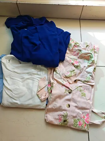 Bundle of women's dresses and floral dress- gently used