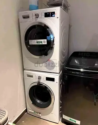Bosch 9kg washer + 9kg dryer separate set series8 washer dryer set
