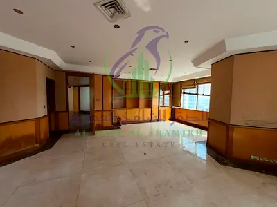 Commercial shop 2600 sq ft with 9 rooms meeting room bathrooms kitchens parquet flooring and fully partitioned modern finishes