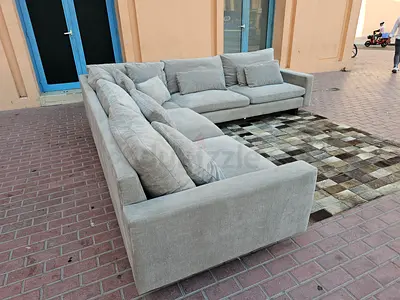 Fëaťher filled West ____ Elm Harmony Corner Sofa perfect condition