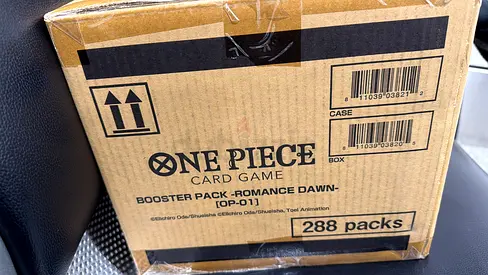 OP-01 ONE PIECE SEALED CASE WAVE 1 BLUE BOTTOM BOOSTER