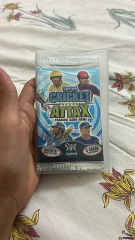 Sealed Cricket Attax Trading Card Pack - Unopened