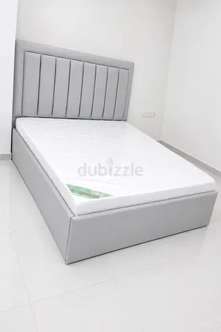 Brand new queen size bed frame with medical mattress
