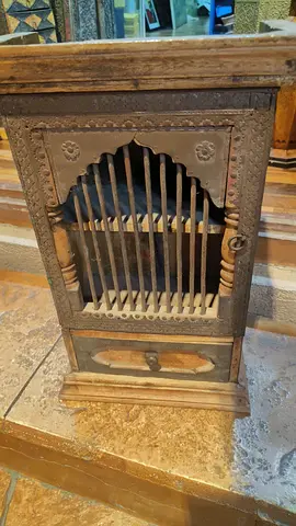Vintage wooden decorative cabinet-43cm height,27cm length