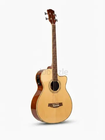 Lucky Star Semi Acoustic 4 Strings Bass Guitar - Brand New