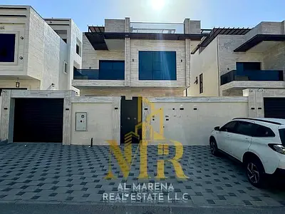 **A Unique Investment and Residential Opportunity | Luxurious Villa with Personalized Design and Finishing, and a Private Pool!** *(All fees included