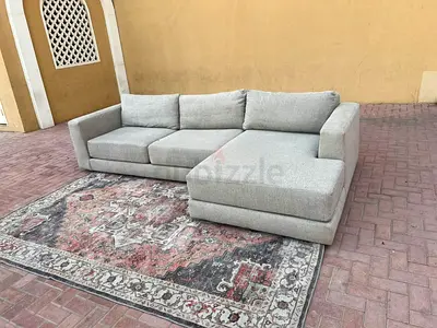 Crate&barrel sectional sofa
