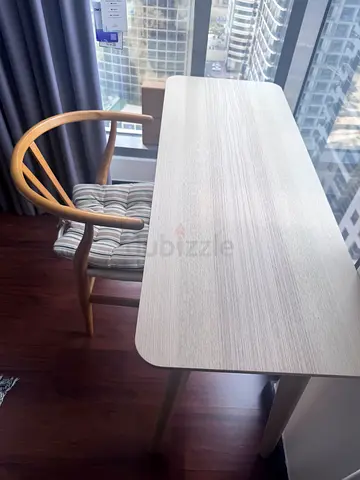 IKEA Light wood LISABO Study Table with Chair compact set