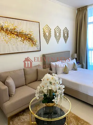Studio I Fully Furnished I Golf View Studio | Balcony