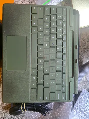 Microsoft Surface 7,8,9,10 Detachable Type Cover Keyboard with Trackpad for Surface/Tablet - green