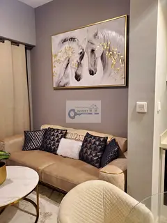 Business Bay 1BR | Furnished | Burj Khalifa & Canal View