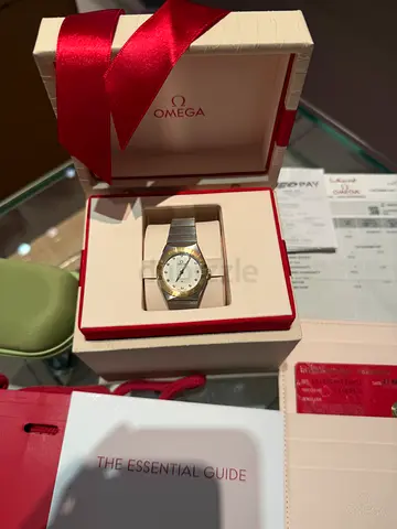 Watch Omega Constellation brand new with receipt from store Dubai mall