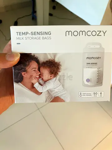 Momcozy Temp-Sensing Milk Storage Bags (New, Sealed Box)