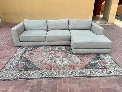 Crate&barrel sectional sofa