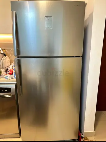 Silver Top-Freezer Refrigerator - 720L