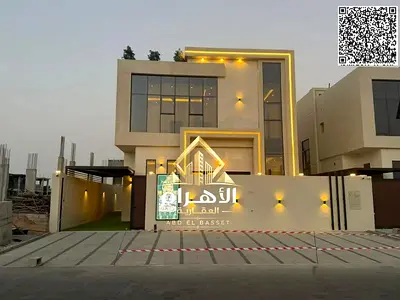 Villa for sale in Ajman | Al Helio 2 area | 5 bedrooms, majlis, hall and maid's room | Freehold own