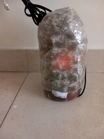 Super RARE Dark Grey Himalayan Salt Lamp