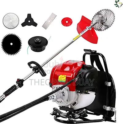Backpack Brush Cutter / Grass Trimmer with Multiple Blades
