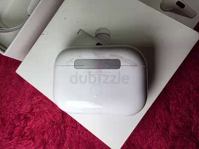 Airpod pro 2nd gen type c. Original. Used with Charging Cable and original box - White