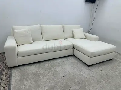 Brand New condition pottery barn lshape sofa