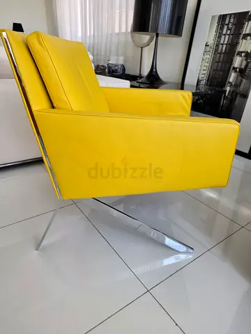 B&B Italia Teo leather armchair