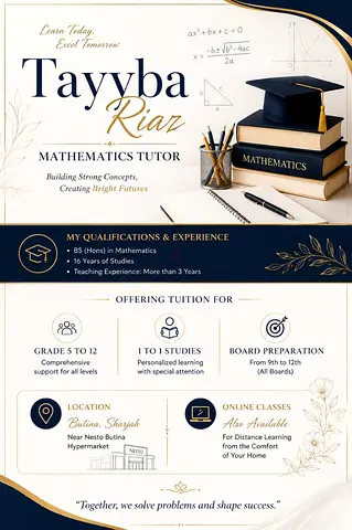 Tution Services Available