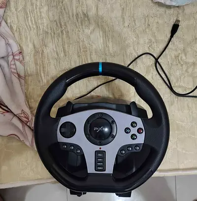 PXN Gaming Steering Wheel with Pedals - PC/Console Compatible
