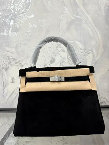 Hermes Kelly 25cm Suede leather