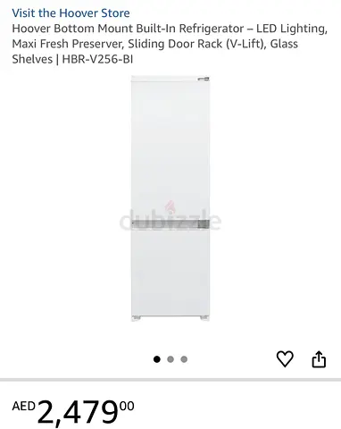 BRAND NEW Hoover Built-In Refrigerator – Box Packed!