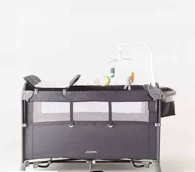 Portable Baby Playard / Travel Cot with Changing Station and Mobile